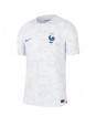 Frankrike Kylian Mbappe #10 Replika Borta Kläder VM 2022 Kortärmad